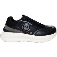 Schoenen Volwassen unisex Iceberg Sneakers sport silhouet, multicolor zwarte details.