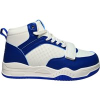 Schoenen Volwassen unisex Iceberg Wit en blauw. Lederen bovenkant, geperforeerde details, sluiting met veters, extra klittenband.