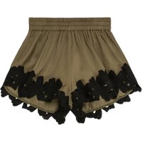 Shorts Vrouw Apaperkid met kant borduurwerk