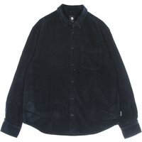Stoer corduroy herenoverhemd met lange mouwen