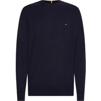 Tommy Hilfiger - De monogramtabel in katoen en kasjmier MW0MW28046 DW5 BLUE