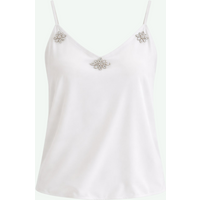topje met witte dames bandjes
