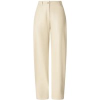 Vrouwenbroek Pinko - leren slippers - beige