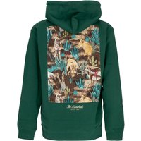 Wander Pullover Herenhoodie Donkergroen