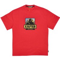 Xiuter Logo Tee Crimson heren-T-shirt