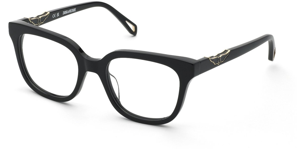 Zadig&voltaire VZV427 Nero lucido 52/19/140 WOMAN Brilmonturen