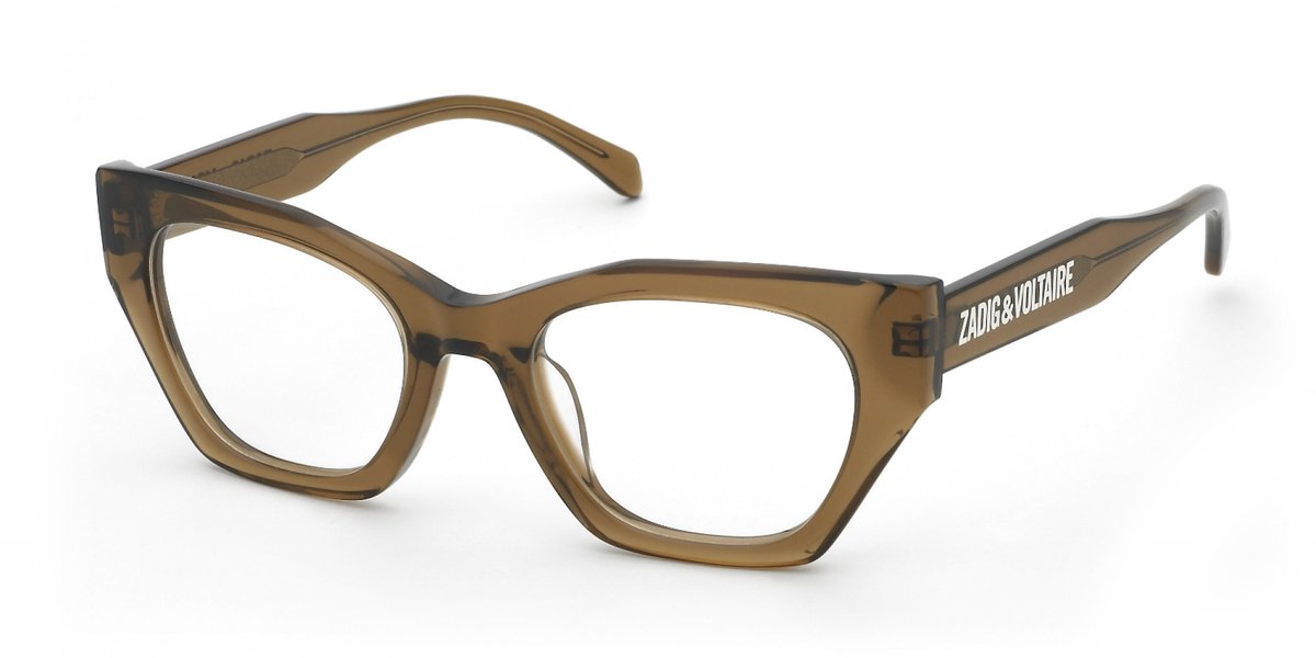Zadig&voltaire VZV429 Nocciola trasparente lucido 52/21/140 WOMAN Brilmonturen