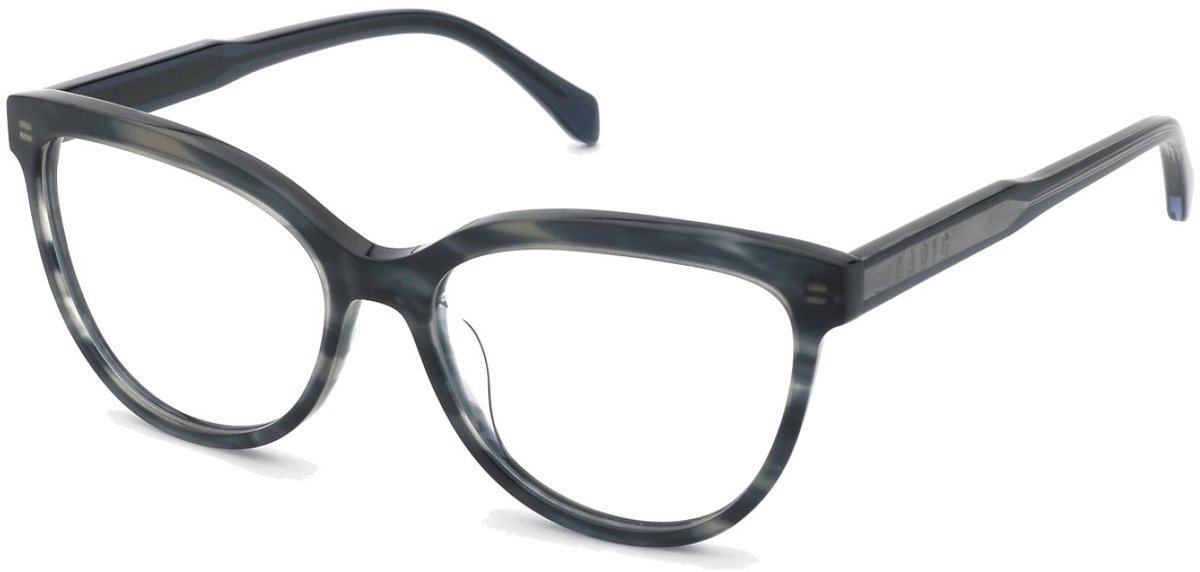 Zadig&voltaire VZV440 Blu striato 54/16/140 WOMAN Brilmonturen